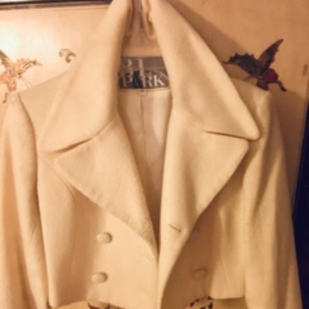 81st and Park Wool Ivory Bolero Jacket